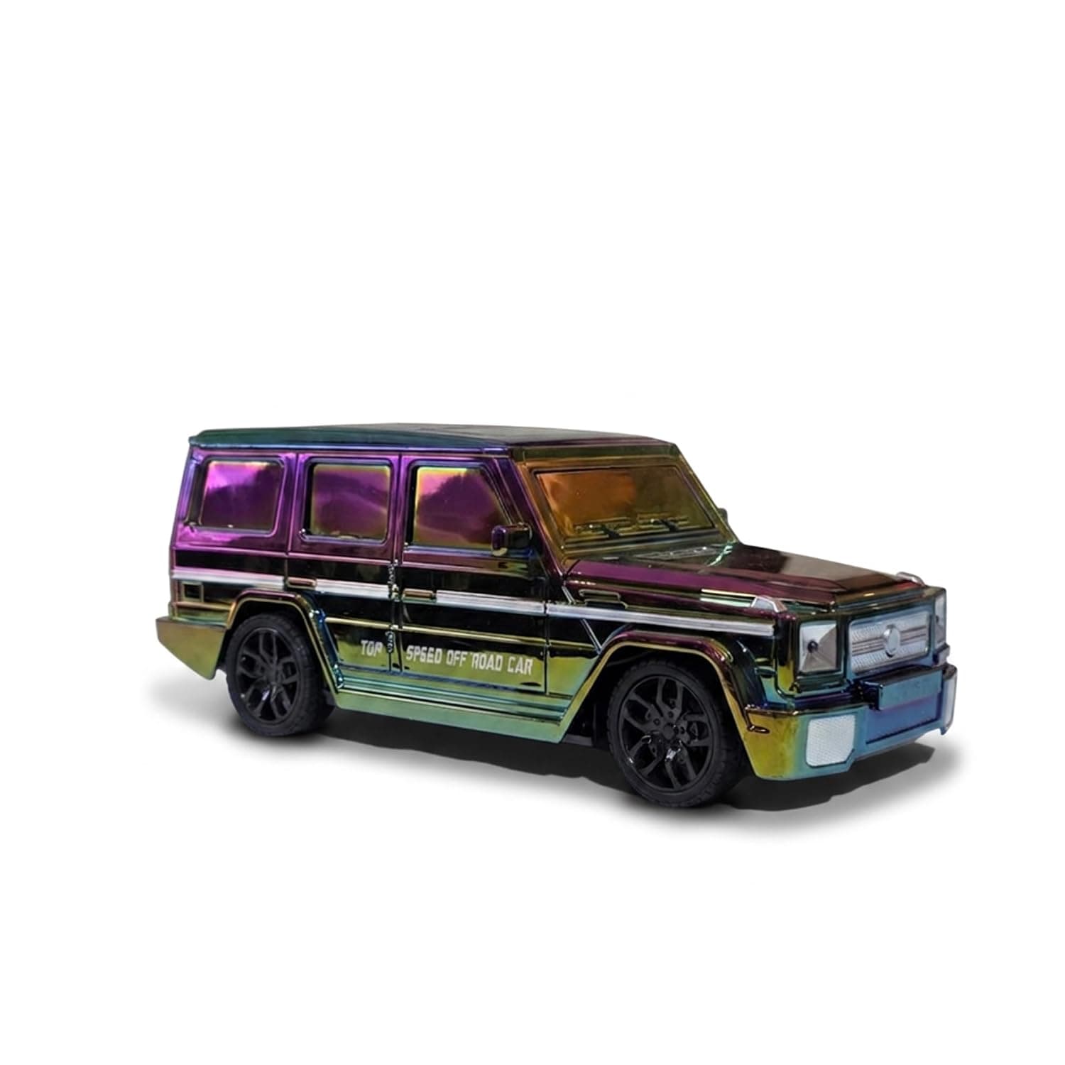 Remote Control G Wagon High Speed Car | Plastic Body Light & Sound - Multicolor