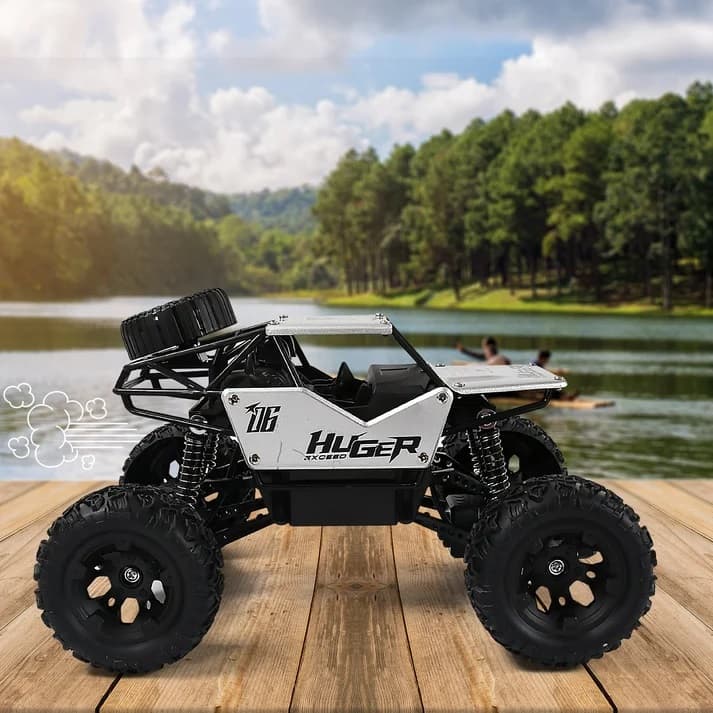 Scale Rock Crawler Monster Rc Truck All Terrain Stunt Racing Car Rechargeable Indoor Outdoor Toy Car
