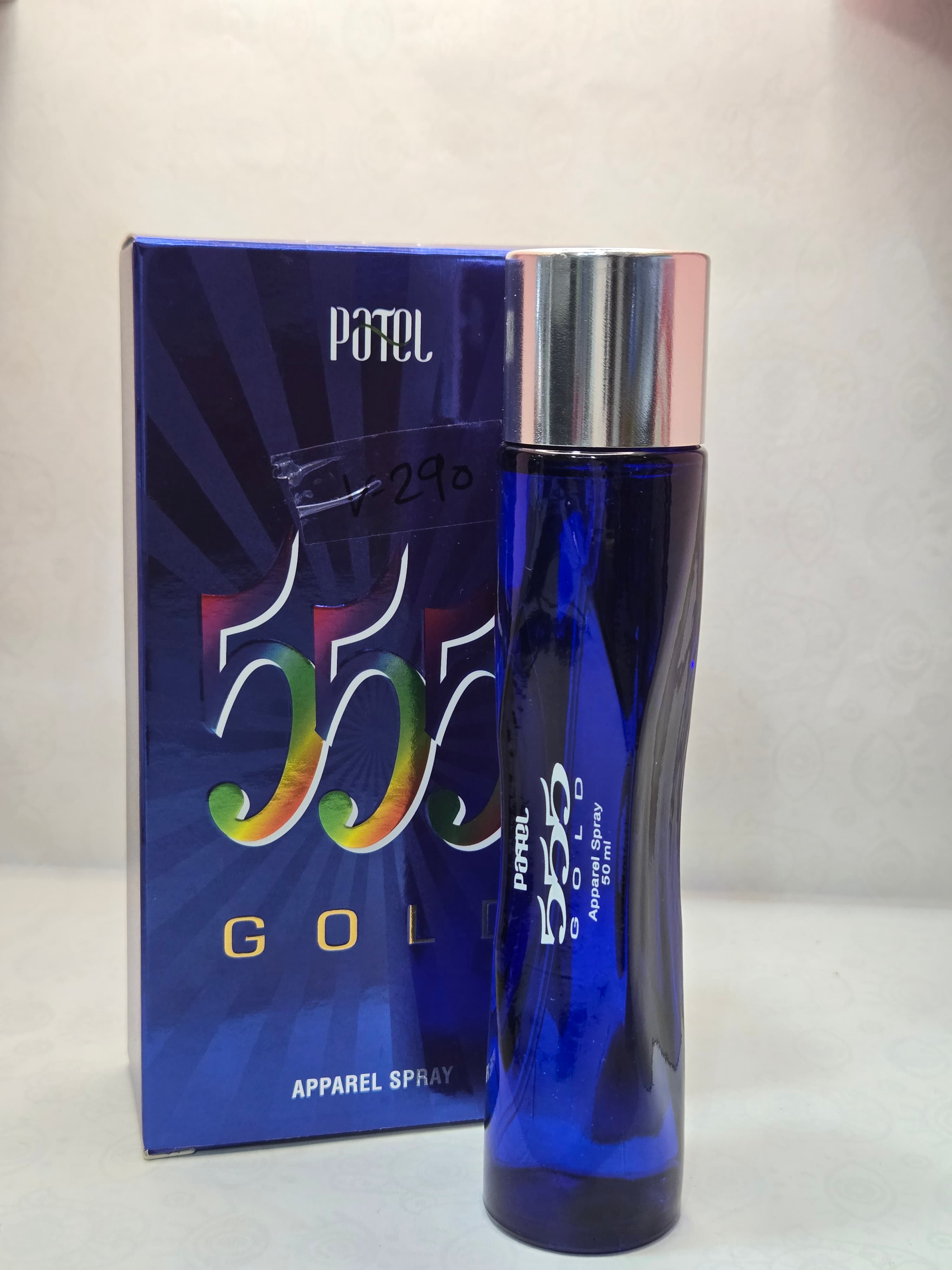 Patel 555 Gold Apparel Spray for Men, 50 ml