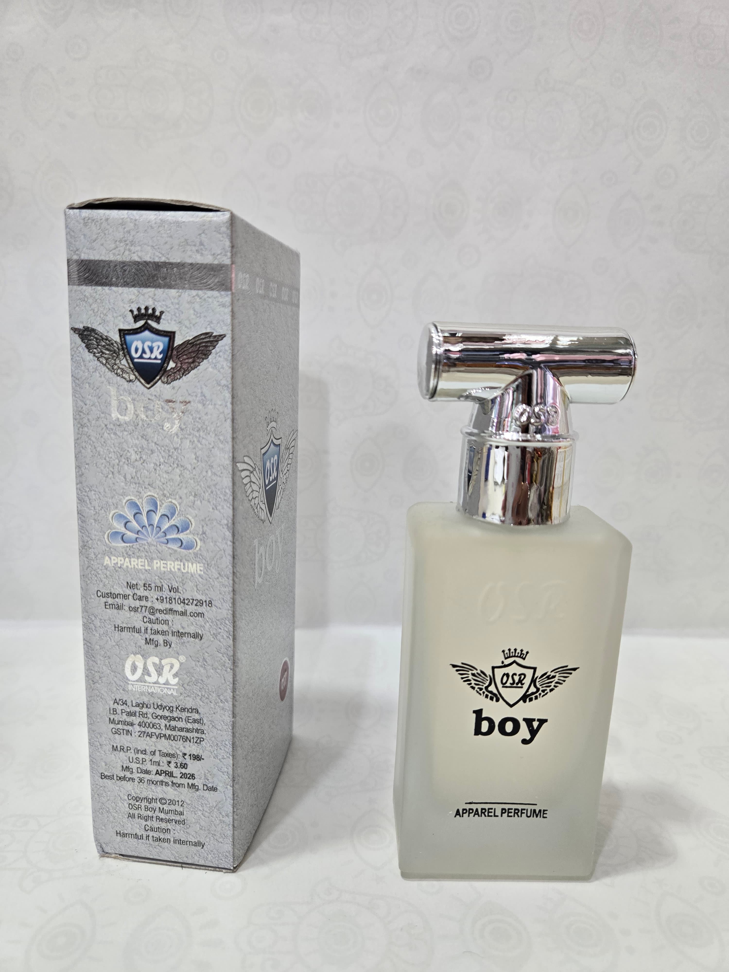 OSR Boy Apparel Perfume for Men, 55 ml